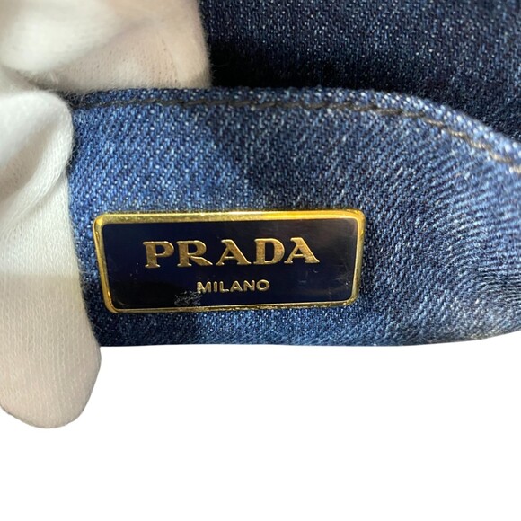 PRADA Blue Shoulder Bag - Picture 16 of 16
